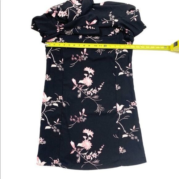 Leith Dress Unlined Bell Sleeve Floral Print Small Might Fit a Medium - Picture 5 of 13